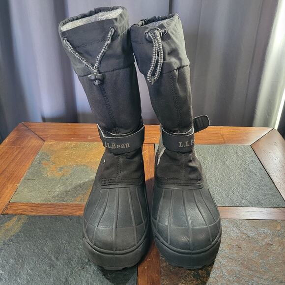 L.L. Bean Boys size 4 Northwoods Snow Boots - Picture 2 of 7